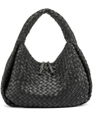Officine Creative Bolina 148 Woven Leather Bag - Black