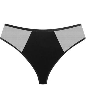 Maison Close X Scandale Rococo Open Briefs - Black