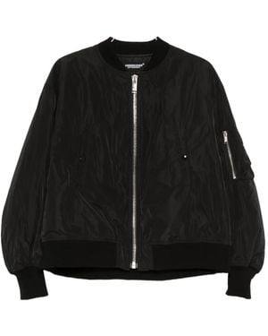 Undercover Veste Bomber À Broderies - Black