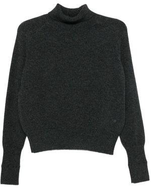 Victoria Beckham Marie Rollkragenpullover - Schwarz