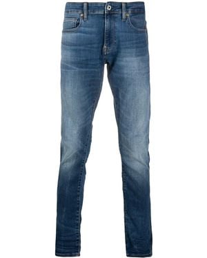 G-Star Tief Sitzende 'Revend' Skinny-Jeans - Blau