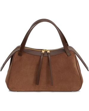 Jil Sander Dune Small Tote Bag - Brown