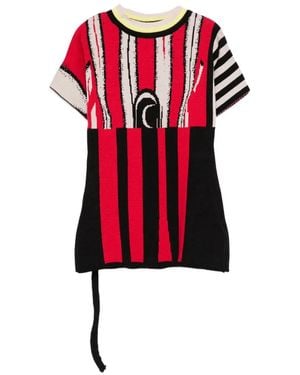 OTTOLINGER Striped Knit T-Shirt - Red
