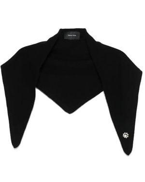 Simone Rocha Bandeau Con Decorazione - Nero