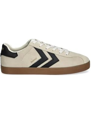 Hummel Diamant Round-Toe Trainers - White