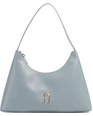 Furla Diamante Schultertasche - Blau