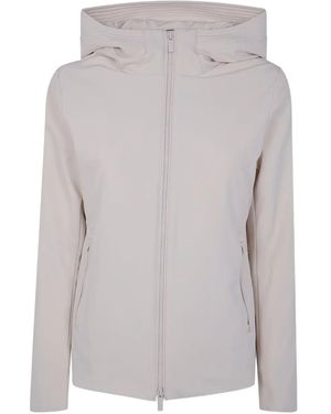 Woolrich Waterproof hooded jacket - Gris