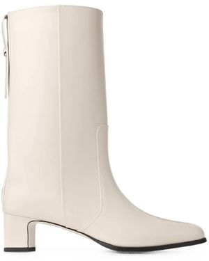 Jimmy Choo Caly Mid 45 Boots - White