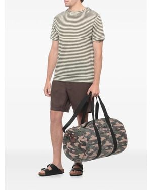 MC2 Saint Barth Camouflage-Print Duffel Bag - Green