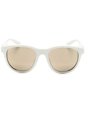 Emporio Armani Oval-Frame Sunglasses - Natural