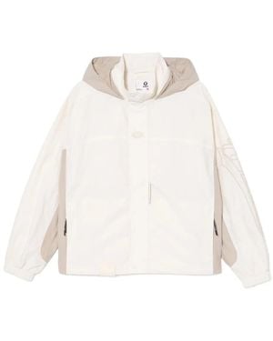 Aape By A Bathing Ape Logo-Embroidered Jacket - White