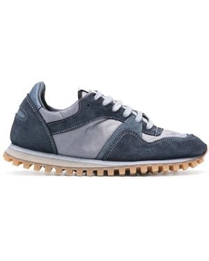 Comme des Garçons Marathon Trail Lace-Up Trainers - Blue