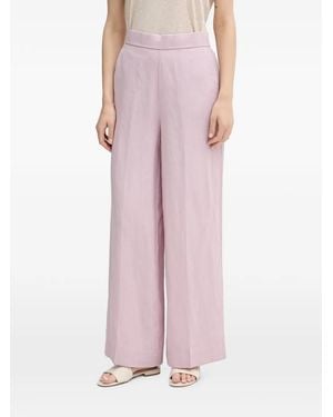 Benetton Pantalon Ample À Taille Élastiquée - Pink