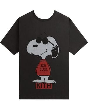 Kith X Peanuts Joe Cool T-Shirt - Schwarz