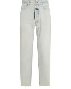 Fear Of God High Waist Jeans Met Vervaagd Effect - Grijs
