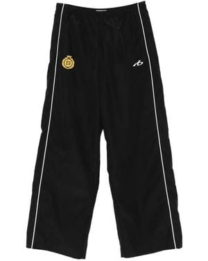Balenciaga Soccer Piping Track Pants - Black