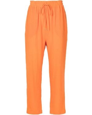 Lenny Niemeyer Drawstring Cotton Trousers - Orange