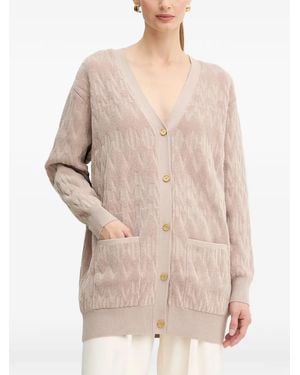 Marciano Button patch-pocket cardigan - Natur