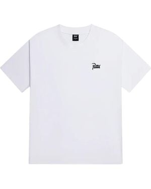 PATTA T-Shirt À Logo Imprimé - White