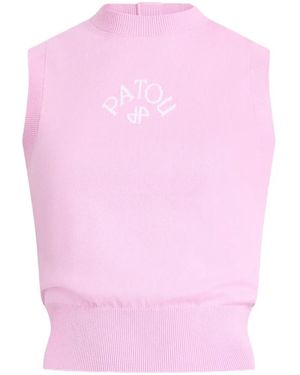 Patou Sleeveless Top - Pink