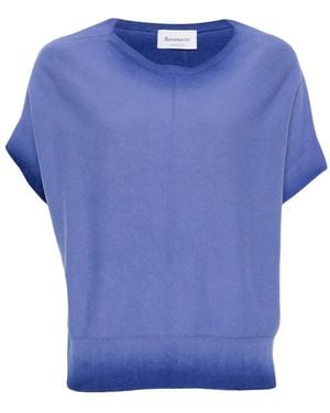 AROVESCIO Camiseta De Algodón - Azul