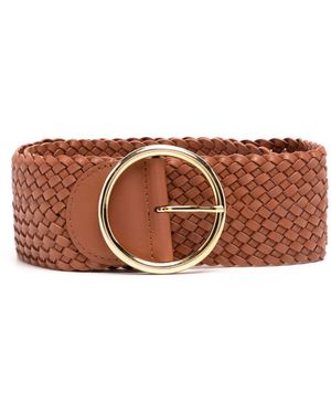 Anderson's Oversized Woven Belt - Brown