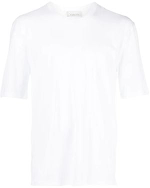 Laneus Short-Sleeve Crew-Neck T-Shirt - White