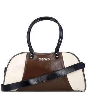 Y-3 Wb Panelled Tote Bag - Black