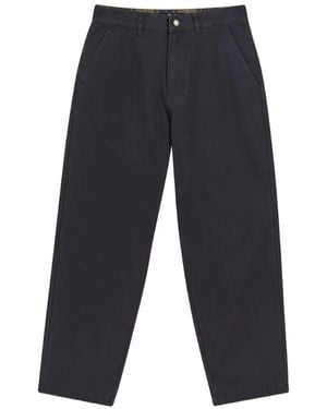 Barbour Ursula Zip-Pocket Patch-Pocket Trousers - Blue