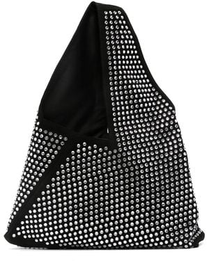 GIUSEPPE DI MORABITO Sac À Main À Ornements En Cristal - Noir