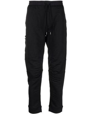 Maharishi Drawstring-Fastening Track Trousers - Black