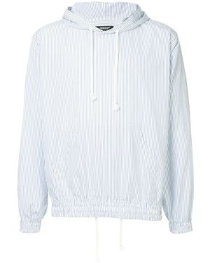 Undercover Striped Hoodie - White