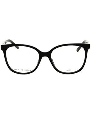 Marc Jacobs Geometric-Frame Glasses - Black