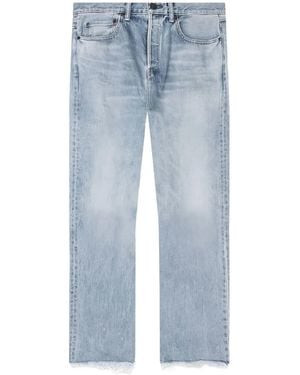 John Elliott Jeans Caribou Svasati - Blu