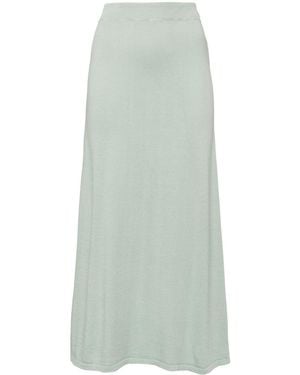 Fedeli Meta Clio Midi A-Line Skirt - Green