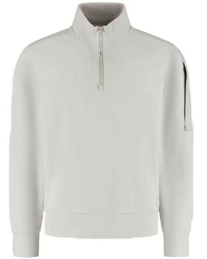 Parajumpers Ellingtone Zip-Up Sweatshirt - White