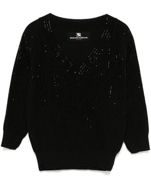 Ermanno Scervino Knitted Top - Black