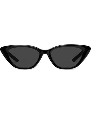Gentle Monster Lunettes De Soleil Mowa 01 À Monture Papillon - Black