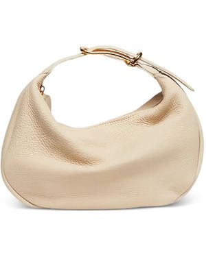 Liffner Moon Pouch Zip Tote Bag - Natural