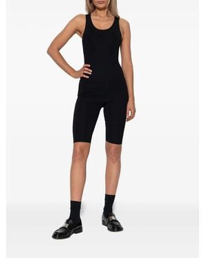 Entire studios Ribbed Shorts - Black