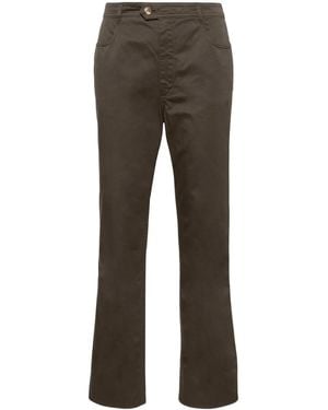 Saint Laurent Hose Mit Geradem Bein - Schwarz