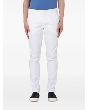 PT Torino Slim-Fit Tailored Trousers - White