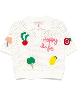 Mira Mikati Polo T-Shirt - White