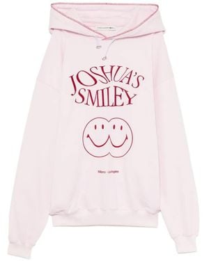 Joshua Sanders Sudadera Con Capucha Y Estampado Gráfico - Rosa