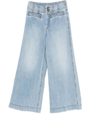 Zimmermann Wanderlust Buttoned Jeans - Blue