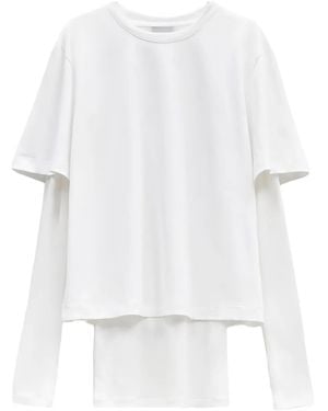 ELEH T-Shirt À Manches Longues - Blanc