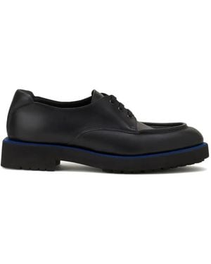 Lanvin Derbies En Cuir Doux - Black