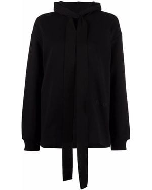 Patou Sudadera Con Capucha Y Cuello Alzado - Negro
