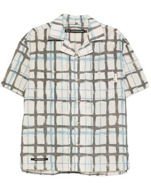 ANDERSSON BELL Checked Shirt - White