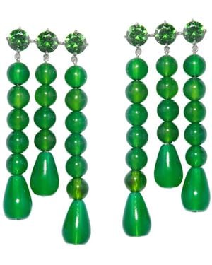 COMPLETEDWORKS Weeping Willow Earrings - Green